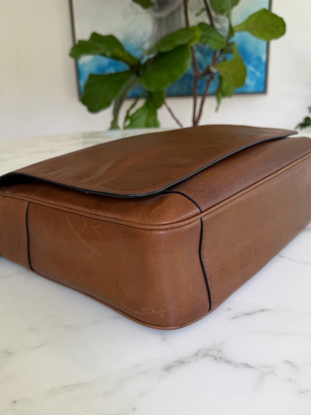 Coach Metropolitan Courier Leather Laptop Messenger Shoulder Bag Briefcase 72061 - Picture 9 of 16